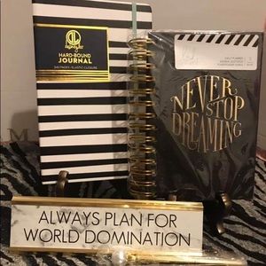 Perfect Glamour Planner Kit Never Give Up